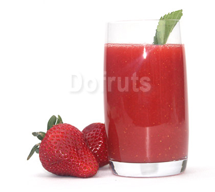 Pulpa de fruta - Fresa congelada IQF